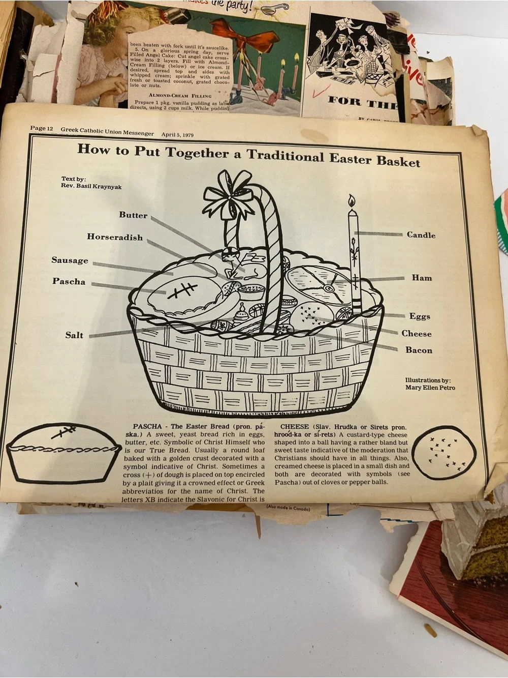 Recipe Binder 1930s-2001 Handwritten Recipes Clippings Homemaking Ephemera